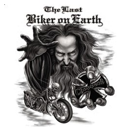 Koszulka motocyklowa The Last Biker on Earth