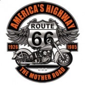 Koszulka motocyklowa Route 66 Highway