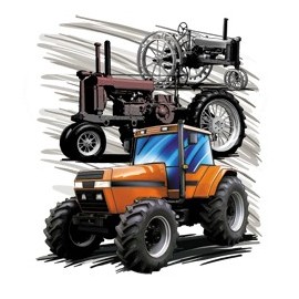 Koszulka Tractor Of History