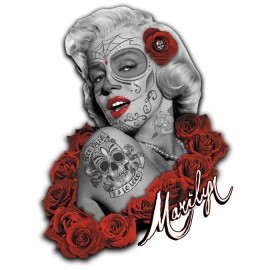Koszulka Marilyn Monroe De Los Muertos