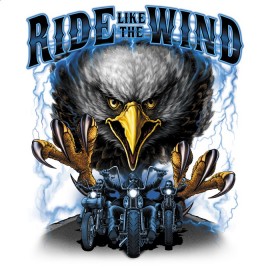 Koszulka motocyklowa Ride Like The Wind